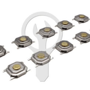 50 Pezzi SMD Interruttore Push bottone 5.2*5.2*1.5MM