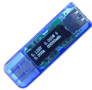 Voltaggio Amperometro Potenza Capacità Misura OLED USB 3.0 Alta Voltaggio