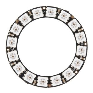 Anello LED - 16 LED RGB WS2812 5050 con driver integrato