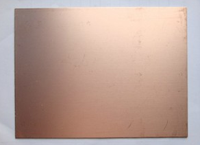 Piastra Ramata Singola Faccia Mis. 15 * 20 CM Spessore 1.2mm per Circuiti Stampati