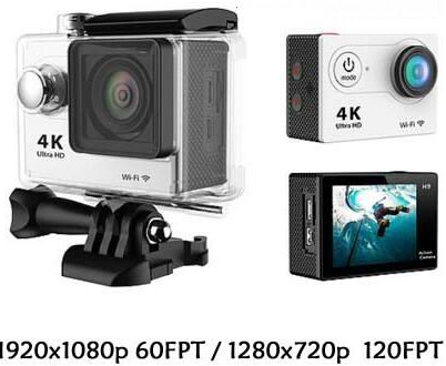 Telecamera Impermeabile 1080P Videocamera Full HD 4K Videocamera SJ5000 DV Videoregistratore Immersioni subacquee sportive - immagine 2