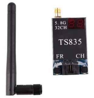 TS835 5V FPV 5.8G 600MW 32CH 7-28V Wireless AV Audio Video Transmitter