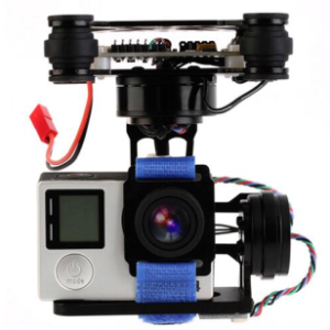 FPV 3 Assi Gimbal con motore brushless a controller per DJI Phantom GoPro 3 4 Only (senza camera)