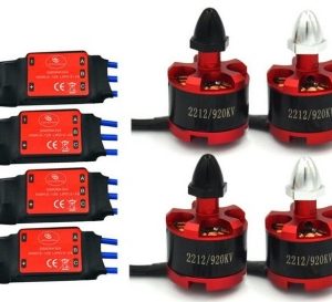 LHI 4x 2212 920KV motore brushless (CW / CCW) + 4x SIMONK 30A ESC per DJI Phantom