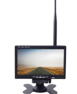 Monitor Display 7 pollici per FPV 5.8G alta luminosità con batteria integrata e antenna