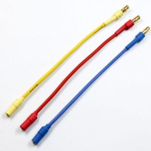 11701-3-Pezzi-Cable-Banana-extension-3.5MM-red-yellow-blue-30CM