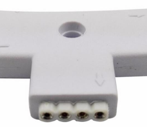 Connettore a strisce LED a forma di T 3528 5050 Ect 4P LED