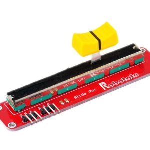 Potenziometro slide a scorrimento lineare fader 10k 5v con doppia uscita per Arduino
