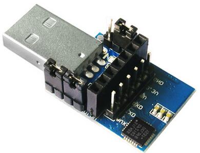 CP2102 Modulo seriale 2.4G 433M wireless, da USB a TTL, modulo di comunicazione pennello Modulo USB Adattatore