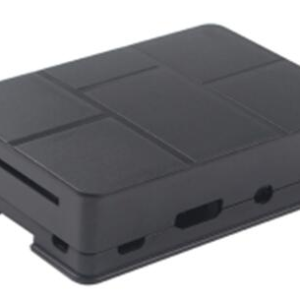 Custodia in plastica Raspberry Pi ABS nero Custodia professionale in plastica ABS di alta qualità