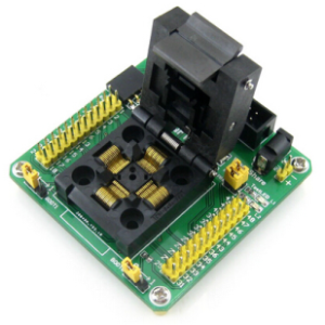 STM32-QFP48 STM32 STM32F STM32F1 STM32L LQFP48 Programma QFP48 Programmatore Programmazione Porta SWT JTAG Test Yamaichi IC e bu