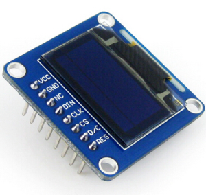 Modulo Display 0.96 pollici OLED Blu 128 * 64 Pixel I2C IIC SPI con Chip Driver SSD1306 Arduino Raspberry