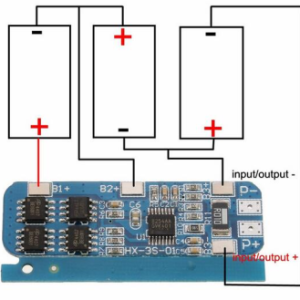Caricabatterie scheda di protezione BMS 50 x 21 x 1 mm 10A per confezione 3 18650 Li litio prezzo all'ingrosso Batteria