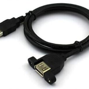 Cavo 30cm da USB 2.0 A Maschio a USB Femmina da pannello con viti