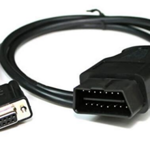 Cavo adattatore convertitore OBD-II da 16 Pins Maschio a Seriale DB9P 9 Pins Femmina OBD OBD2-DB9