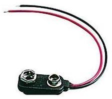 2 Pezzi Cavo connettore Batteria 9V clip snap op Arduino