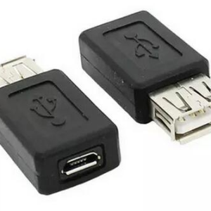 Adattatore convertitore da connettore Micro USB Femmina a USB Femmina