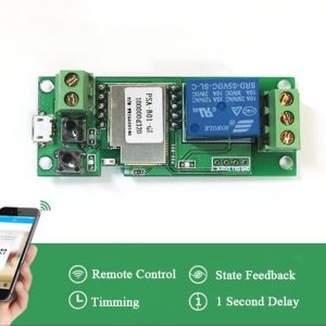 DC5v JOG Pulsante Auto Bloccante Controllo Remoto Smart Home Wifi Wireless