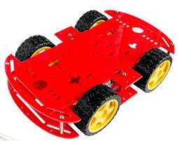 Kit DIY Smart Car Macchina 4WD Rosso Arduino