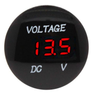 Strumentazione Voltmetro LED Digitale modificata DC 12v24V
