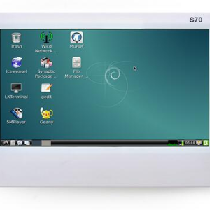 LCD touchscreen resistivo da 7 pollici (S70) 800 * 400