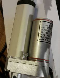 12V 24V 10mm / s velocità 50mm corsa 1000N 100KG Impermeabile 220 libbre di carico attuatore lineare elettrico