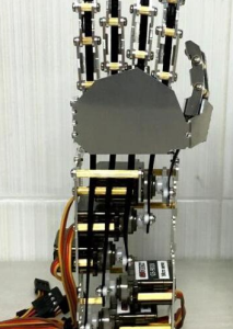 Dita della mano del robot 5-DOF della mano sinistra (non assemblare, è necessario assemblare da sole)