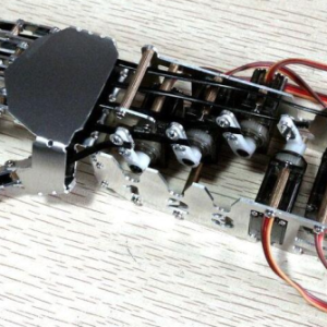 Dita della mano del robot 5-DOF della mano destra (non assemblare, è necessario assemblare da sole)