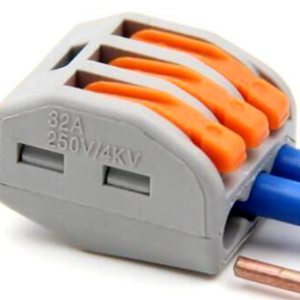 50 Pezzi Morsettiera rapida a innesto 3P PCT-213 WAGO222-413