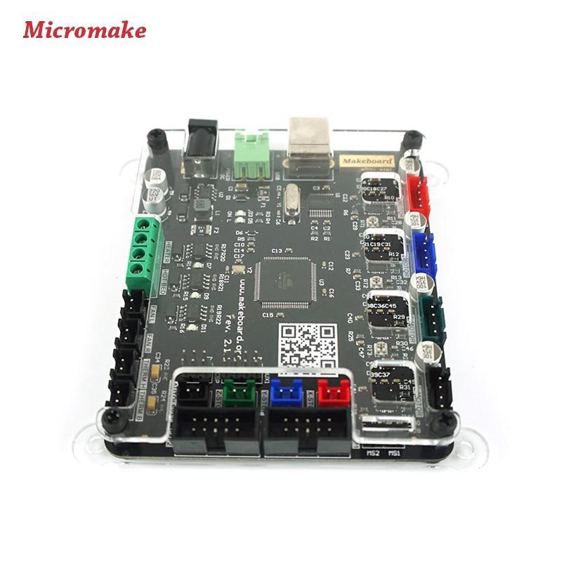 Controller stampante 3D Micromake Scheda pannello di controllo principale Rampa compatibile 1.4 Supporto Pezzi riscaldati Pezzi - immagine 6