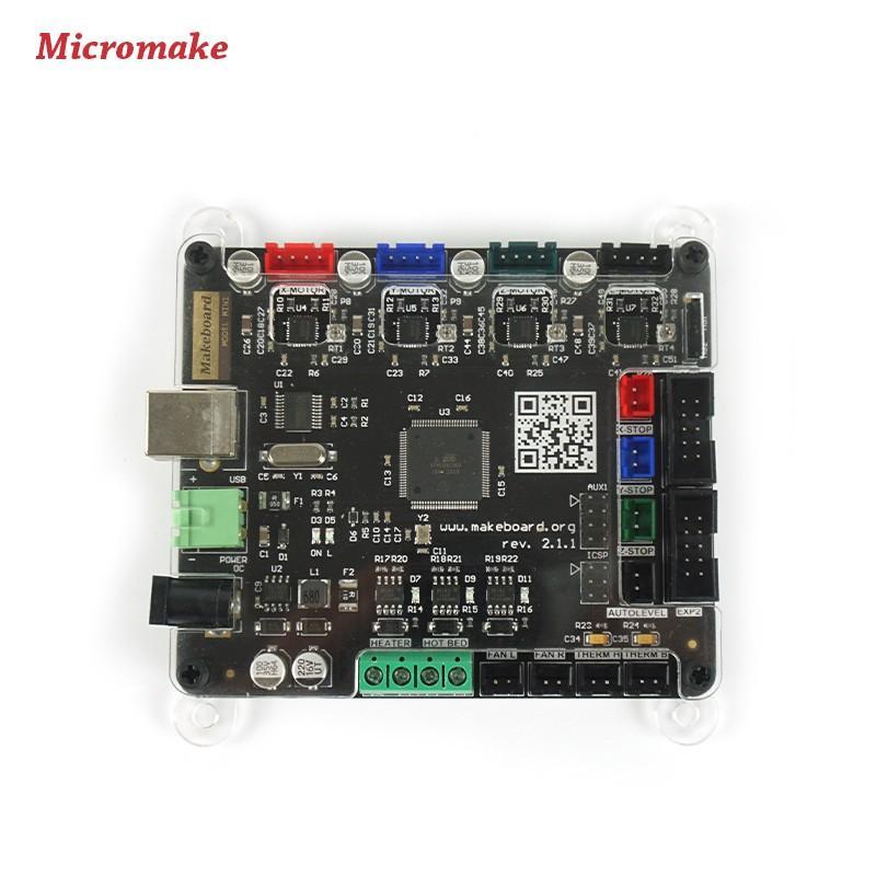 Controller stampante 3D Micromake Scheda pannello di controllo principale Rampa compatibile 1.4 Supporto Pezzi riscaldati Pezzi - immagine 11
