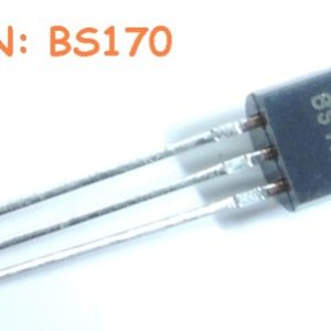 6 Pezzi BS170 Transistor Mosfet 500mA IC Circuiti Integrati
