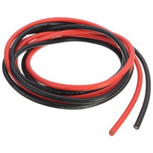 12 AWG Filo flessibile in silicone 1mt Cavo Elettrico