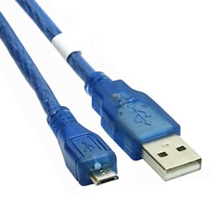 CAVO MICRO USB 30CM compatibile con Arduino