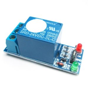 1 canale Relè Modulo 24V scheda di espansione compatible con Arduino PIC AVR DSP ARM  high level trigger