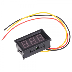 SYV099 0-99.9V Alimentatore 4.0-30V Digitale Voltmetro 3 Fili con Protezione Polarità Inversa per Arduino