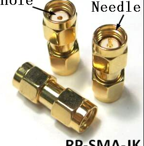 Connettore Adattatore SMA Maschio a RP - SMA Maschio