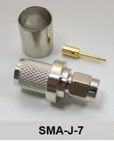 Connettore Adattatore SMA Maschio a Crimpare 7MM per Cavi Coassiali