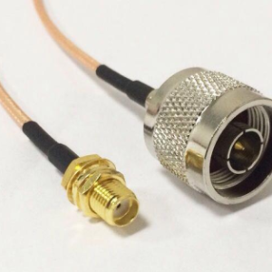 N-J Maschio interno a RP-SMA-K Femmina interno 15CM Cavo RG316