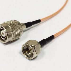 Cavo Connettore Tipo TNC RP Maschio a Tipo F Maschio 50CM RG316