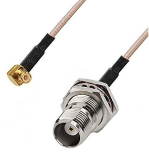 Cavo Connettore MCX Maschio 90 Gradi a TNC Femmina 15Cm RG316