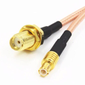 SMA-K Femmina all'interno di MCX-J Maschio all'interno 15CM Cavo RG316