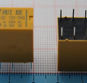 Relè 12V DC HK19F-DC12V-SHG 1A 125VAC 2A 30VDC