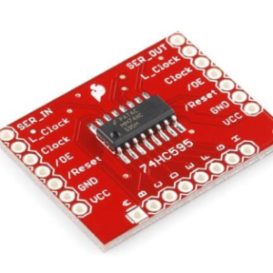 74HC595 Breakout del registro turni