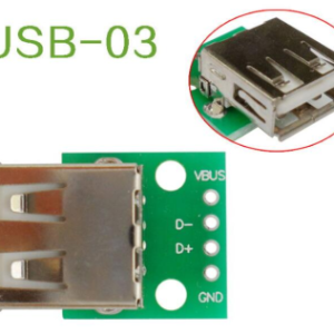 Scheda DIP 4P presa femmina USB 2.0