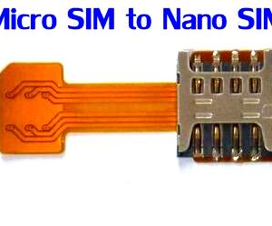 Adattatore MICRO SIM CARD a NANO SIM CARD