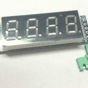 Display Digitale 0.4 pollici 4 Cifre 7 segmenti con modulo 74HC595