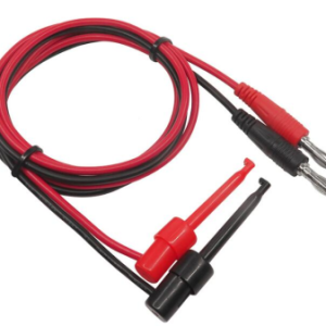 Spina a banana da 4 mm per testare artiglio del gancio Cavo in silicone 22AWG 100Cm 3Ft R&B