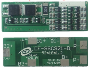 BMS 4S 6A per pacco batterie agli ioni di litio
