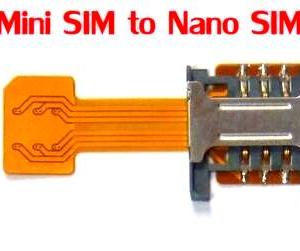 Adattatore da MINI SIM CARD a NANO SIM CARD